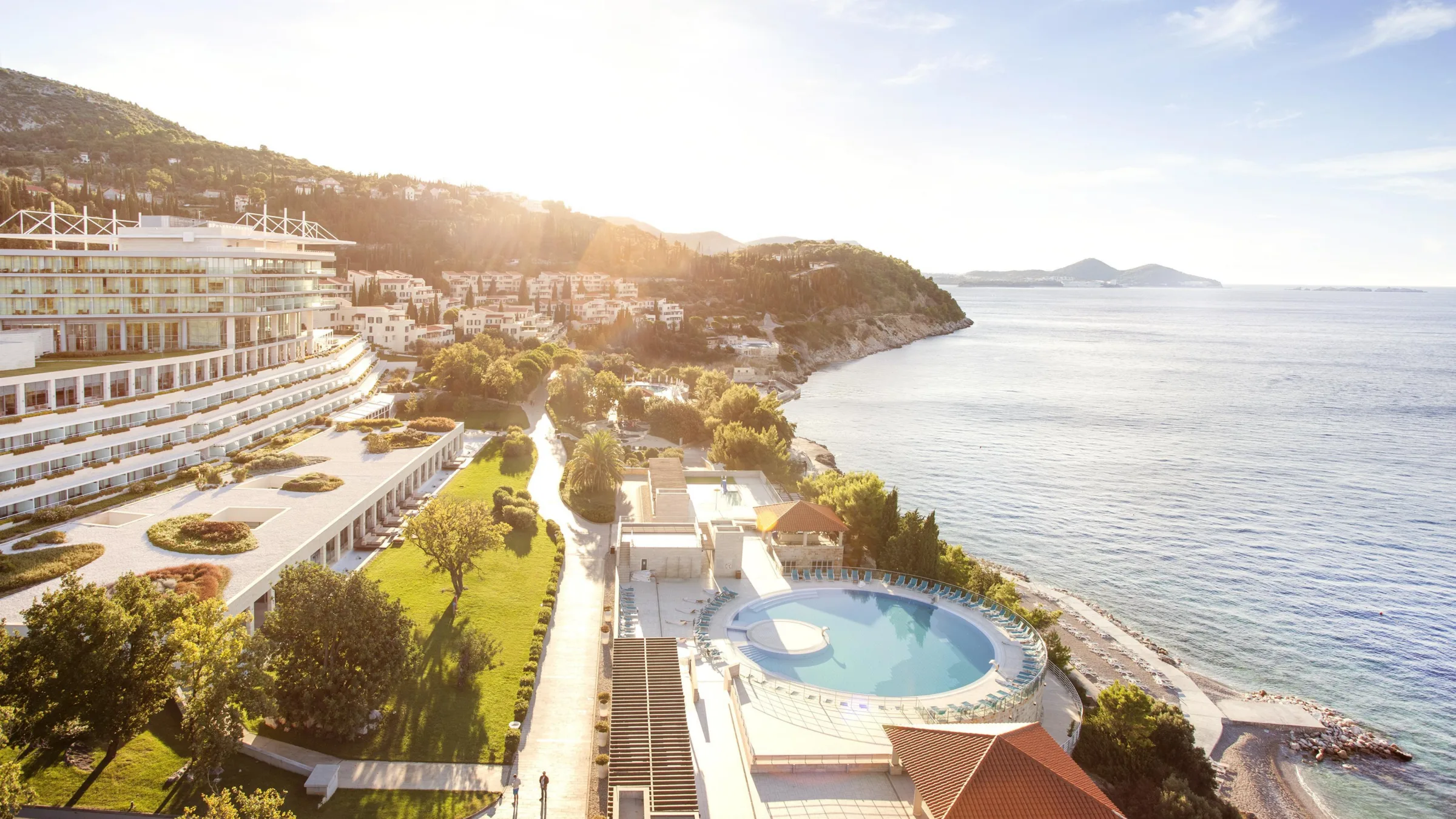 Sun Gardens Dubrovnik Aerial 1