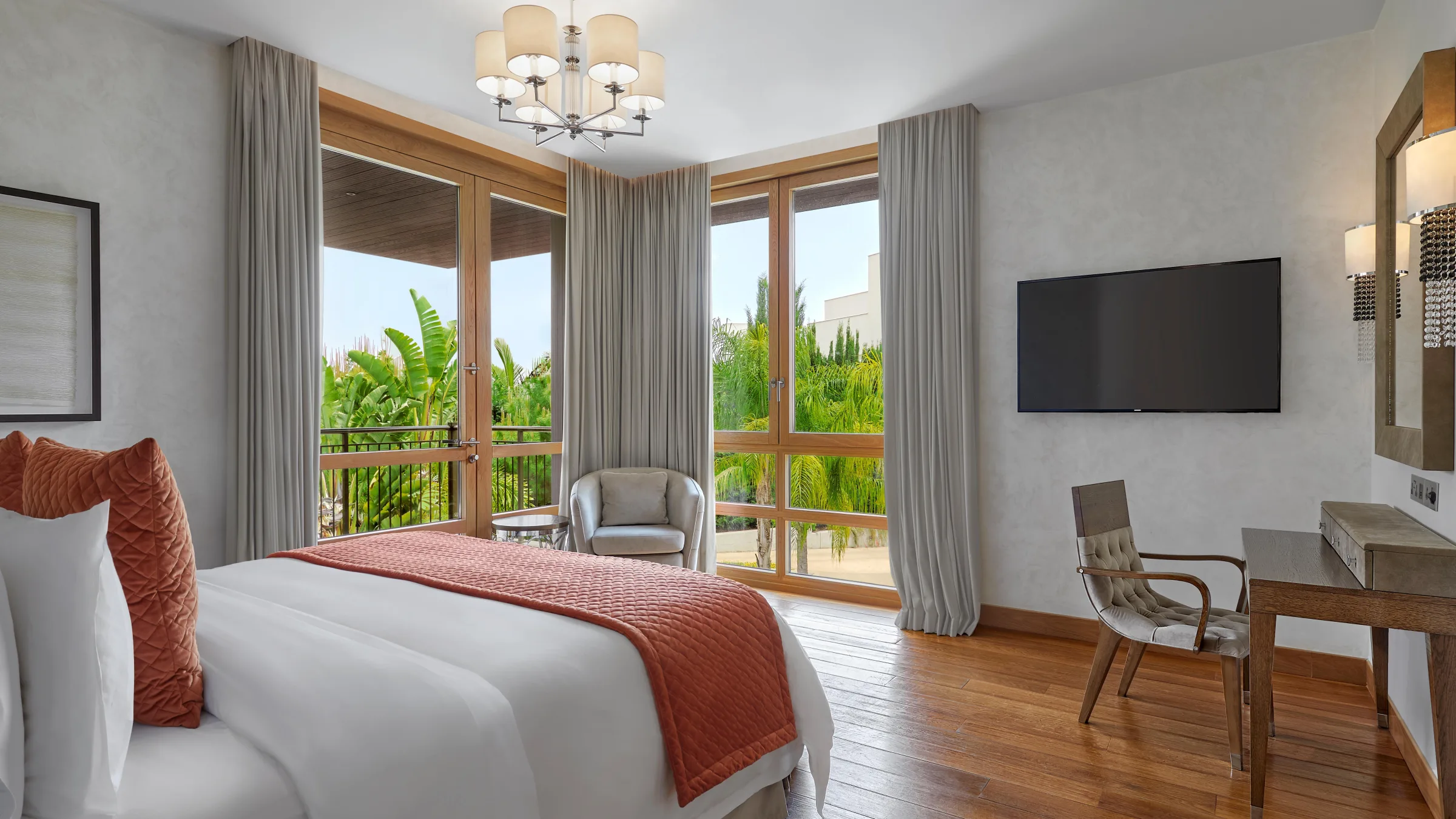 Parklane Limassol Accommodation Park Villa 1 bed Bedroom 02 LR