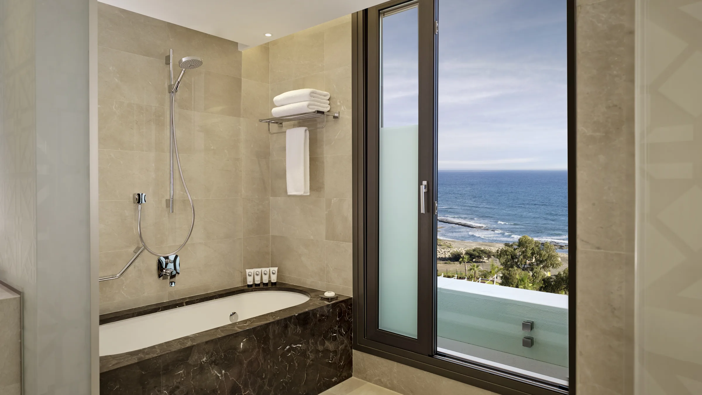 Parklane Limassol Accommodation Amphora Suite Bathroom LR