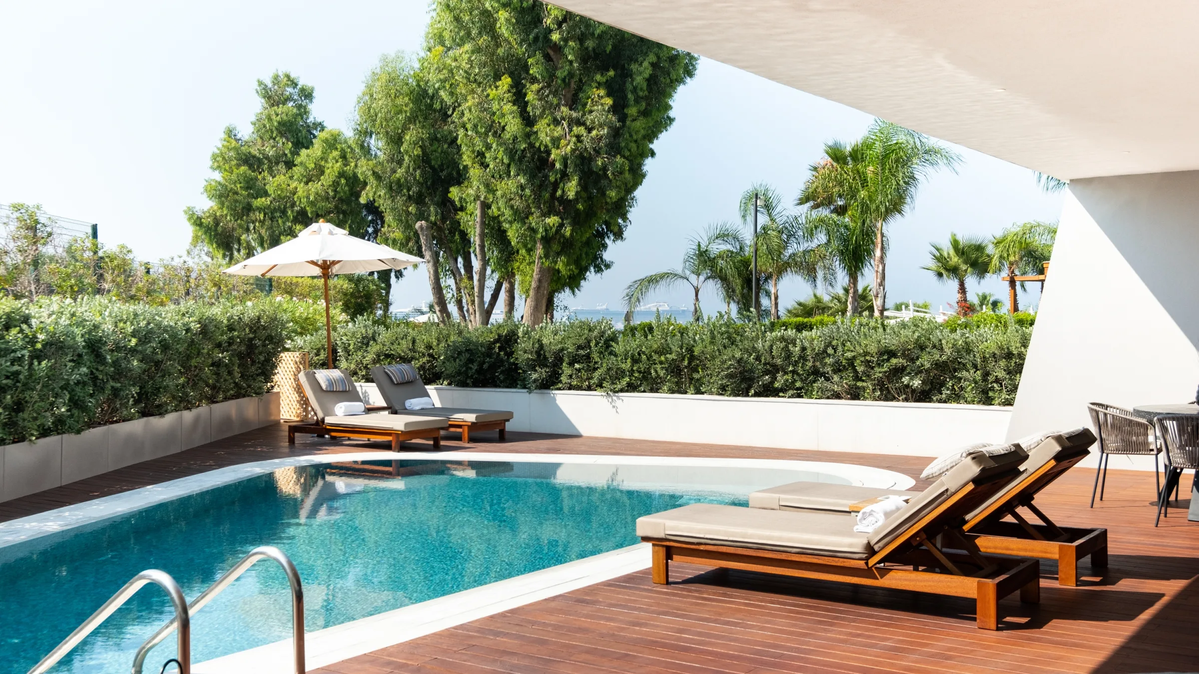 Parklane Limassol Accommodation Seafront Villa 2 bed Private Pool 01 LR