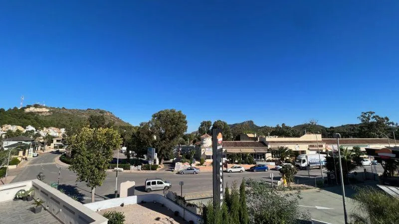 View from top terrace