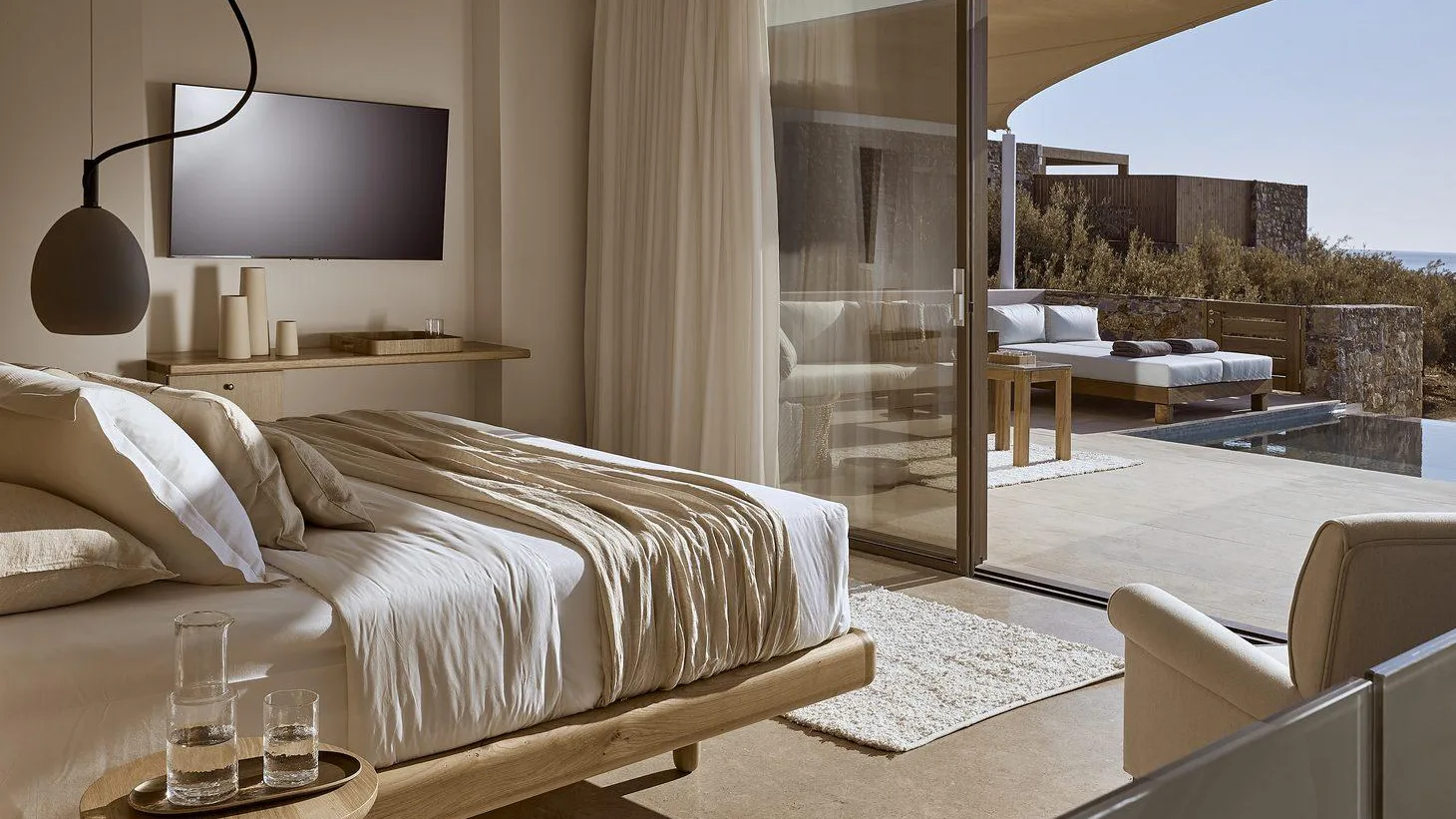 Olives Sea 2 Bdrm Private Pool Harbour View Sea View 6