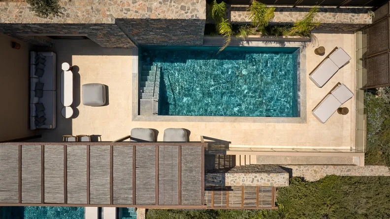 DC TC Suite One Bedroom Pool Outdoor Aerial 01
