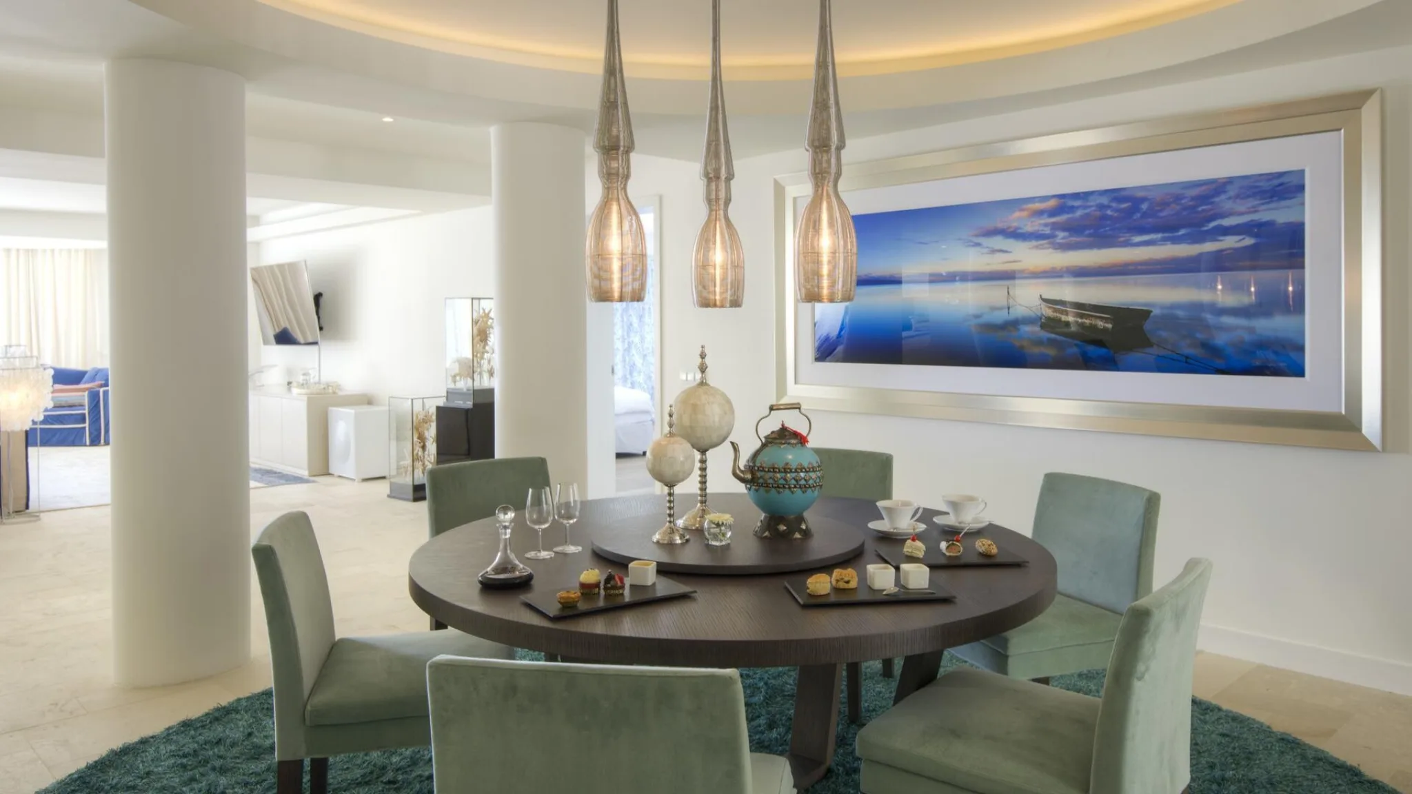 Vila trevo dining area