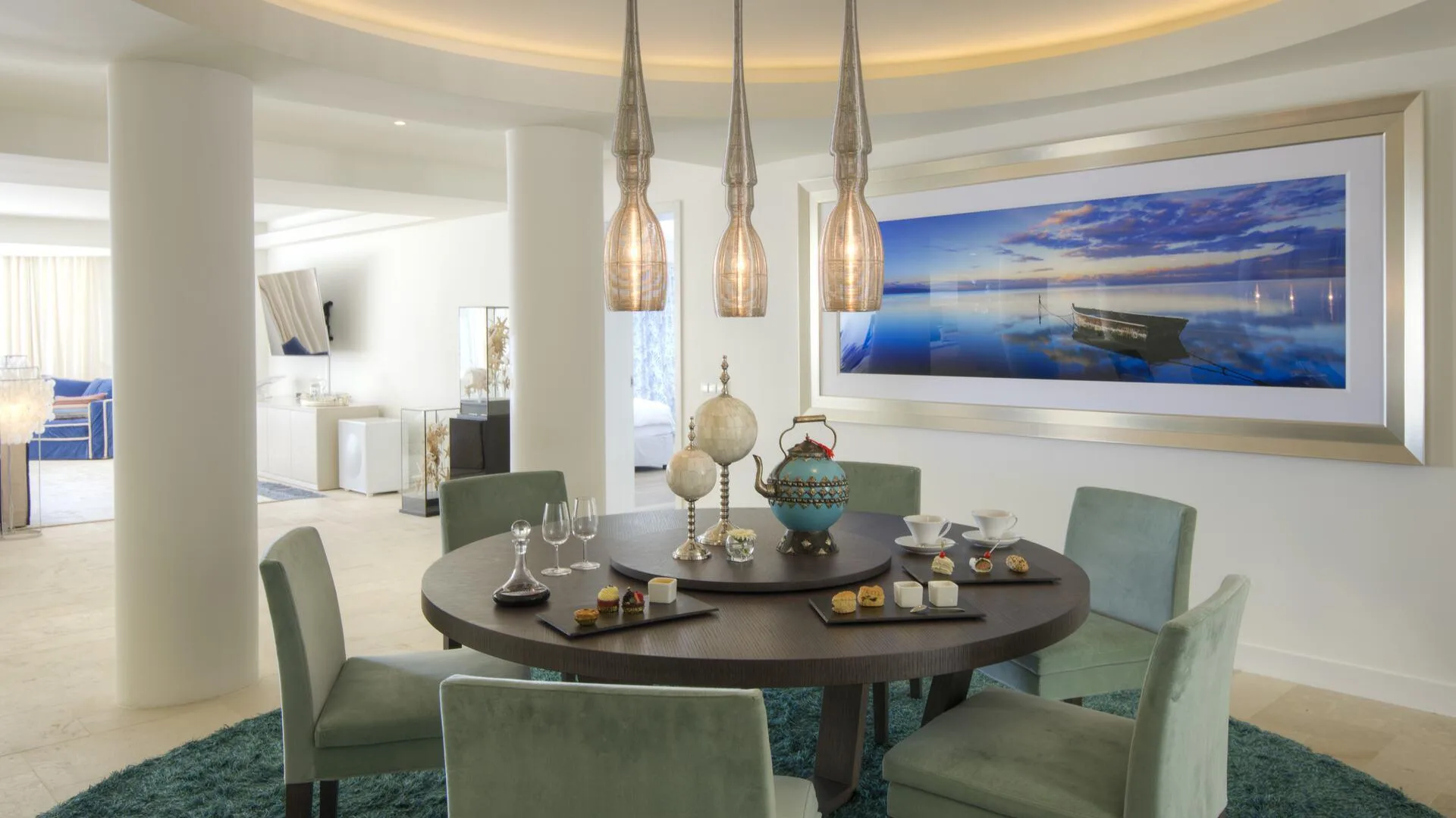 Vila trevo dining area