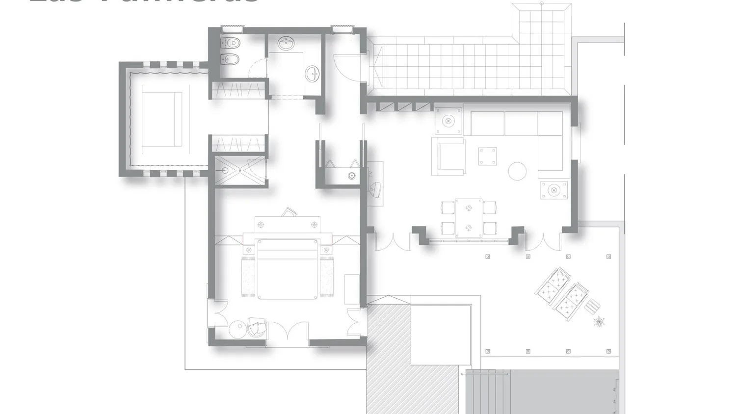 Tais rooms floor plan palmeras