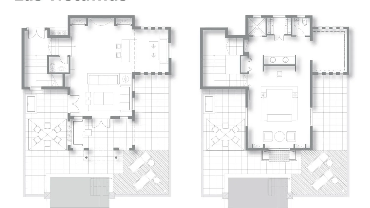 Tais rooms floor plan retamas